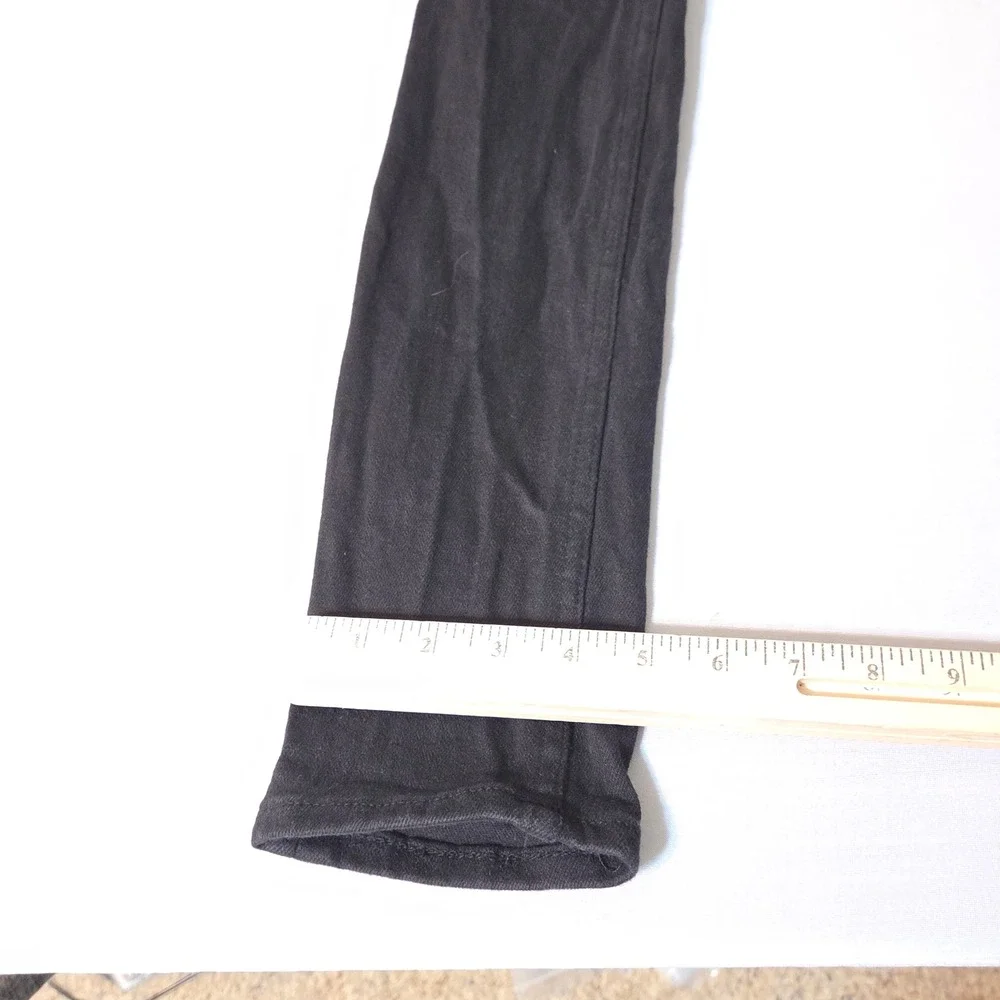 Ksubi Church Skinny Jeans Men 30 Black Distressed Royalty Heroism Denim stretch